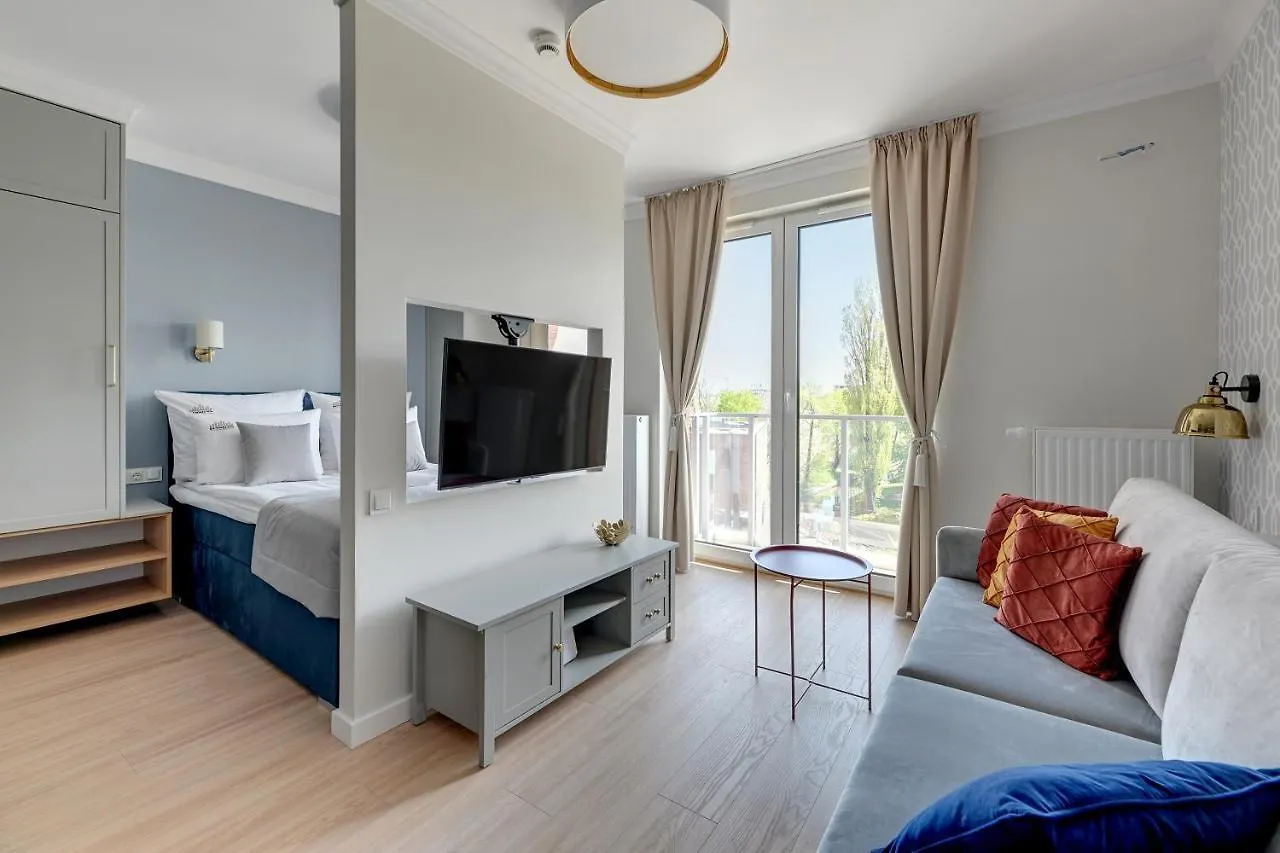Aura 40 City Center & Free Parking By Downtown Apartments Danzig