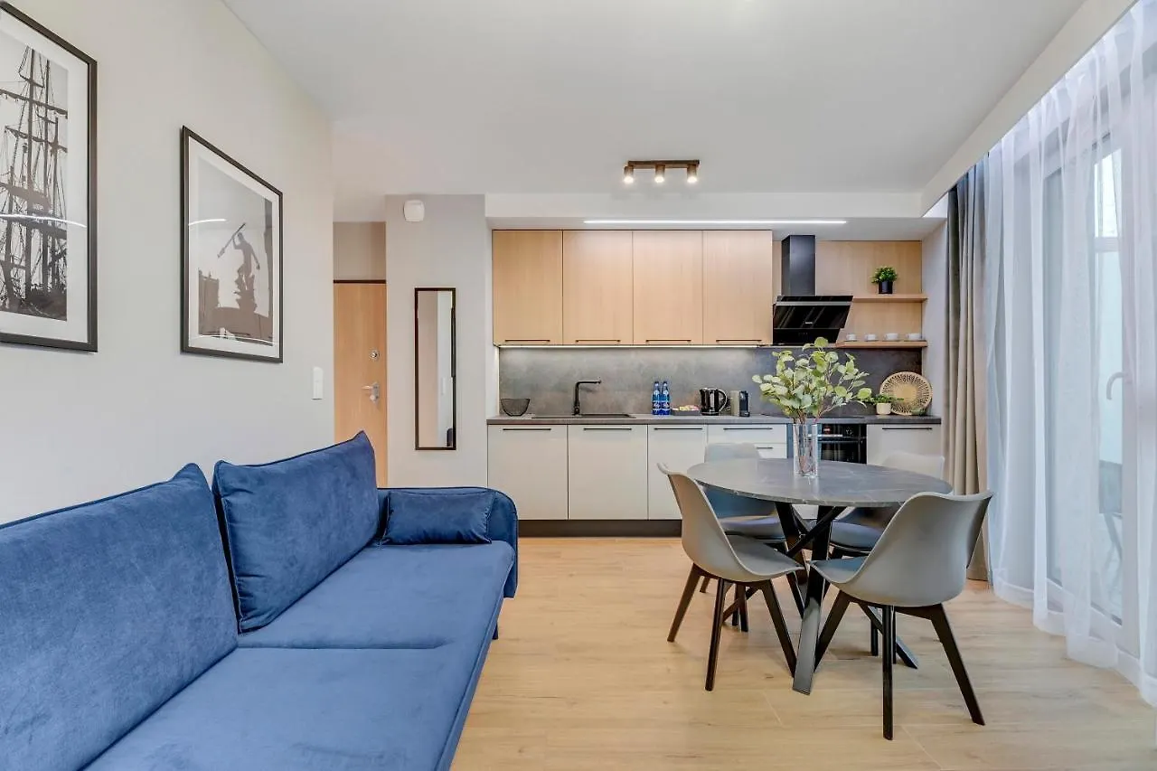 Aura 40 City Center & Free Parking By Downtown Apartments Danzig