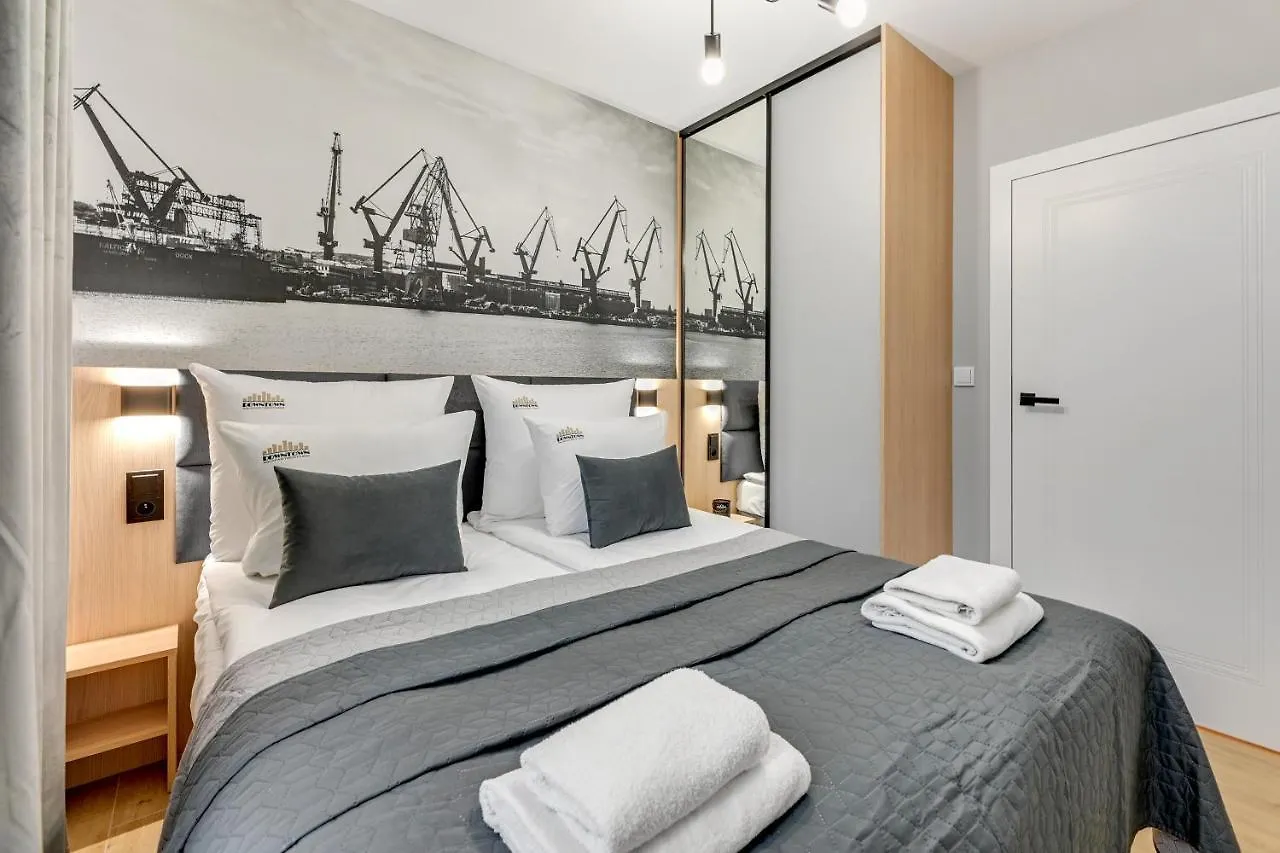 Aura 40 City Center & Free Parking By Downtown Apartments Danzig